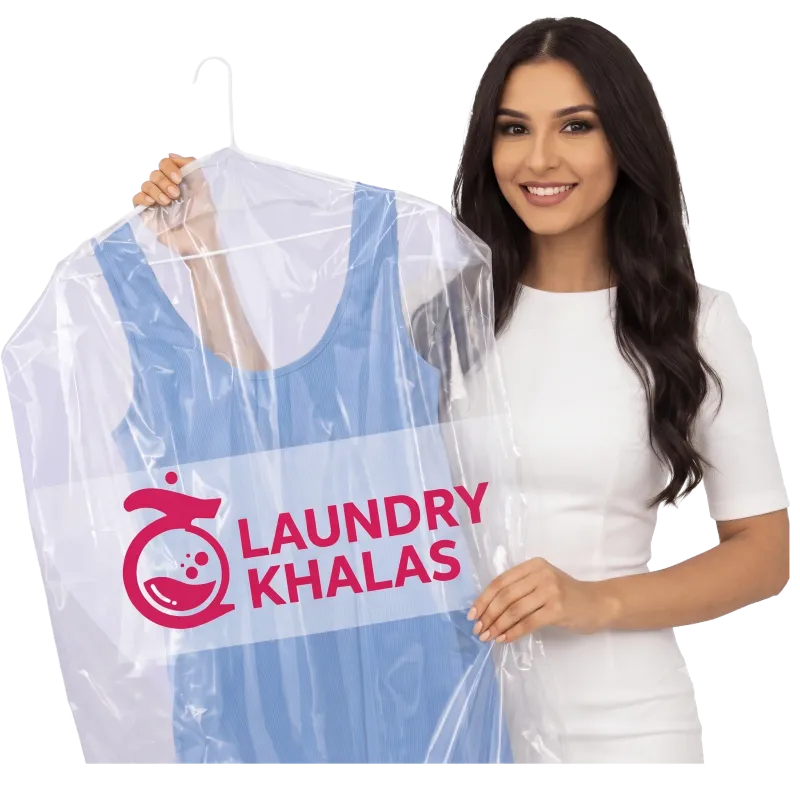 Laundrykhalas Professional laundry and dry cleaning for guests and residents at Al Muzian Plaza, Mahooz, Bahrain