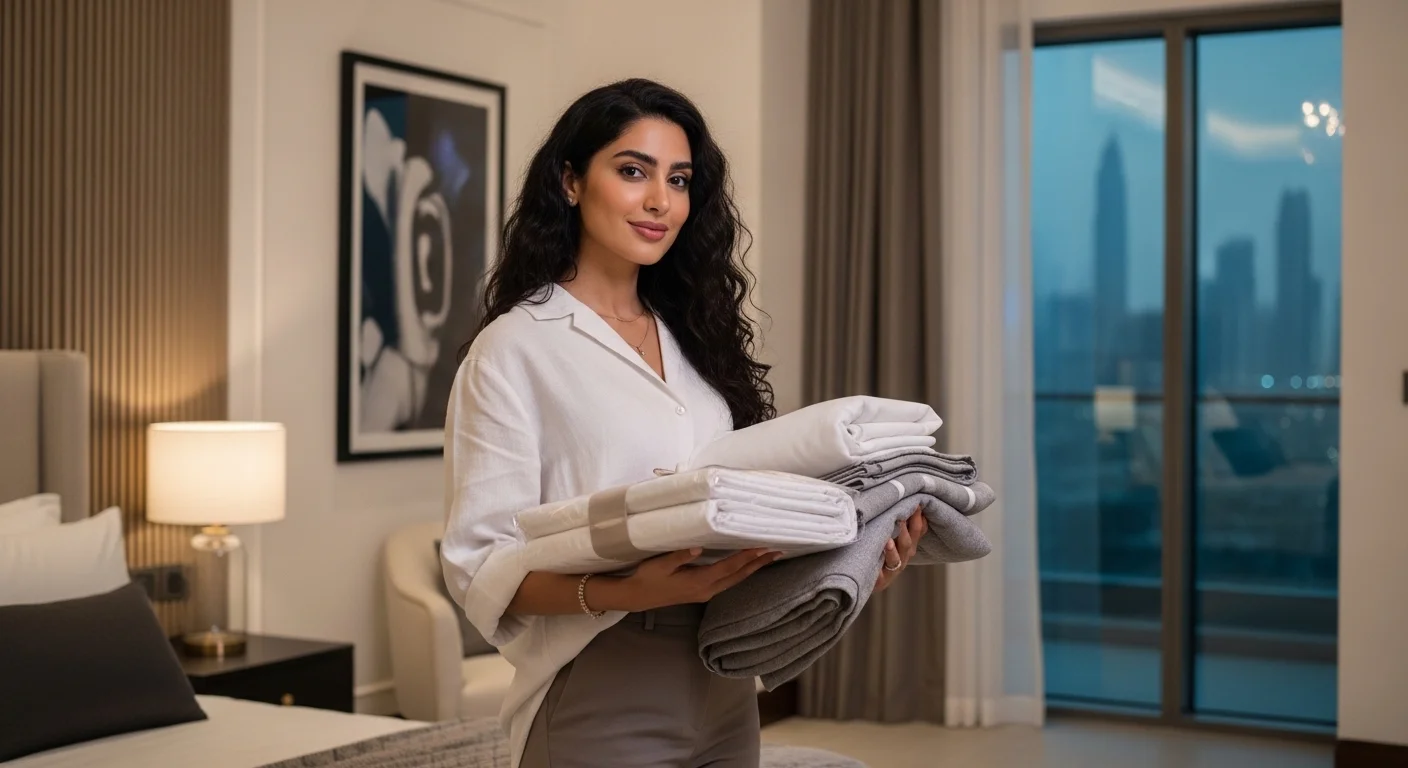 Laundrykhalas executive dry cleaning and thobe pressing for Bahrain professionals in Umm Al Hassam